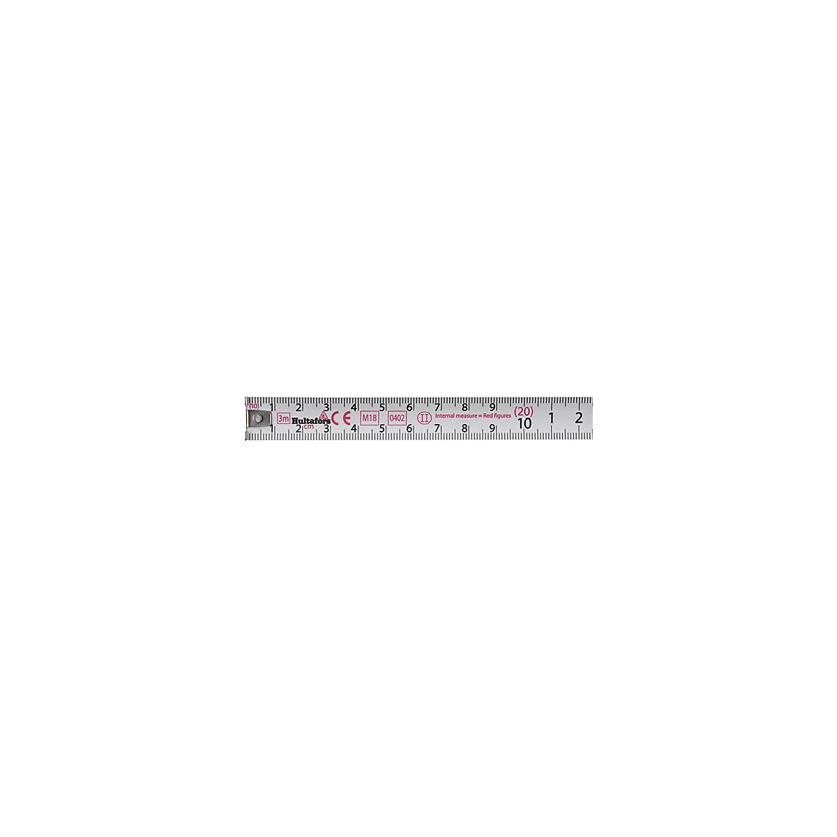 Zakrol meetlint Talmeter L.2m B.16mm mm/cm EG II ABS