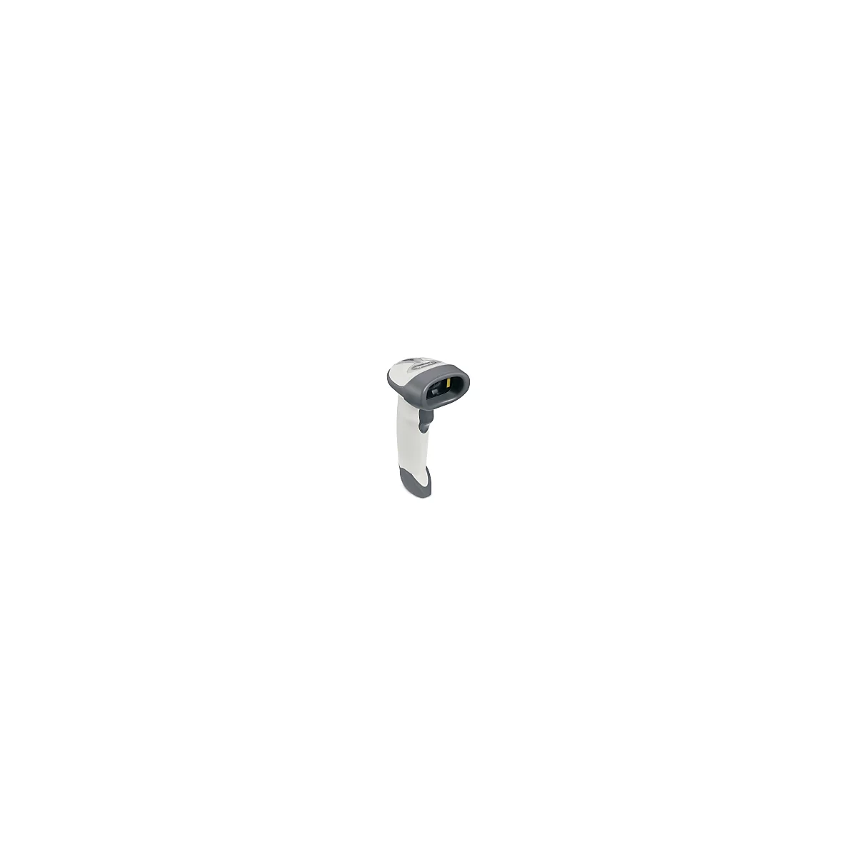Handscanner in Weiß-Grau, schräg von oben fotografiert.