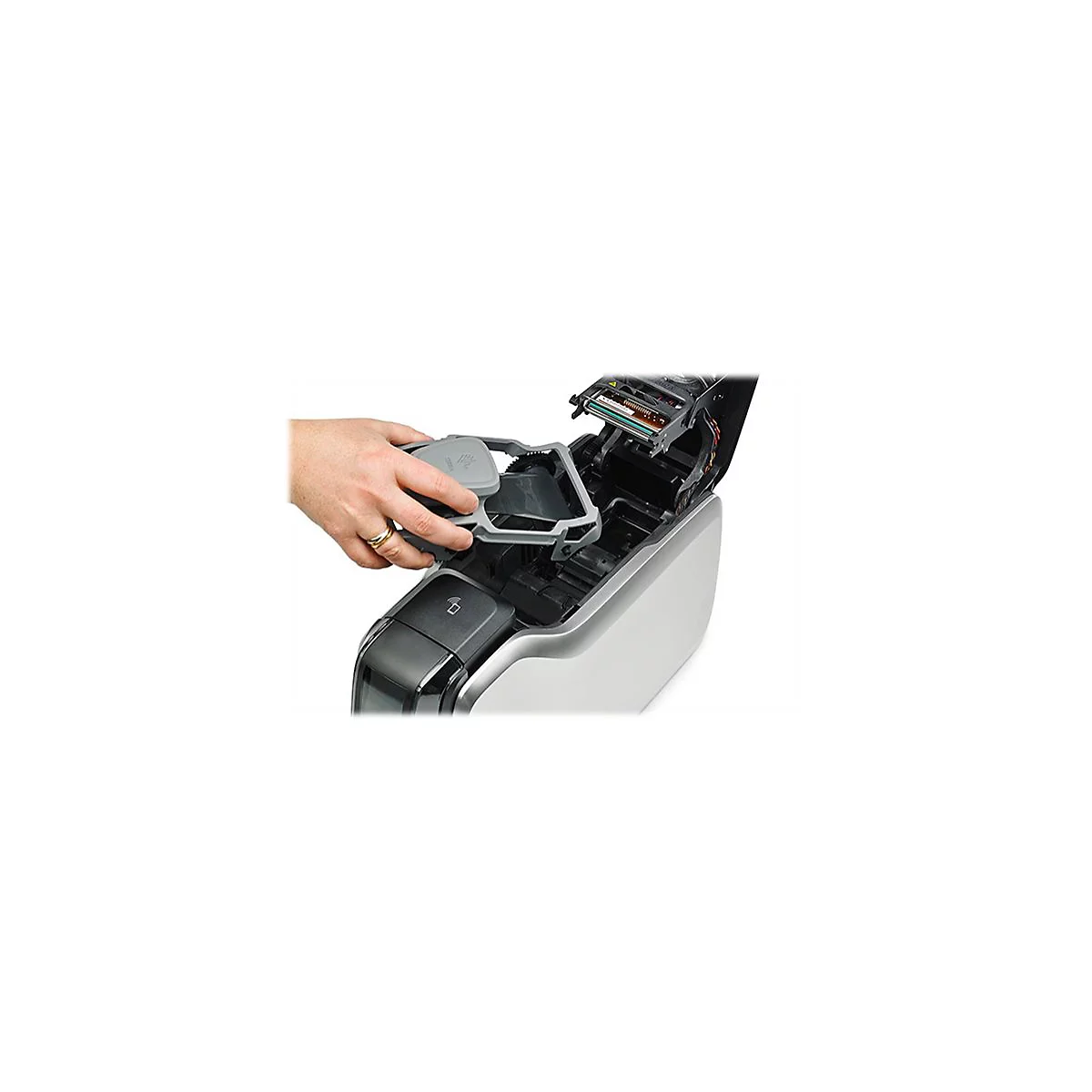 Zebra ZC300 - Plastikkartendrucker - Farbe - Duplex - Thermosublimation/thermische Übertragung - CR-80 Card (85.6 x 54 mm)