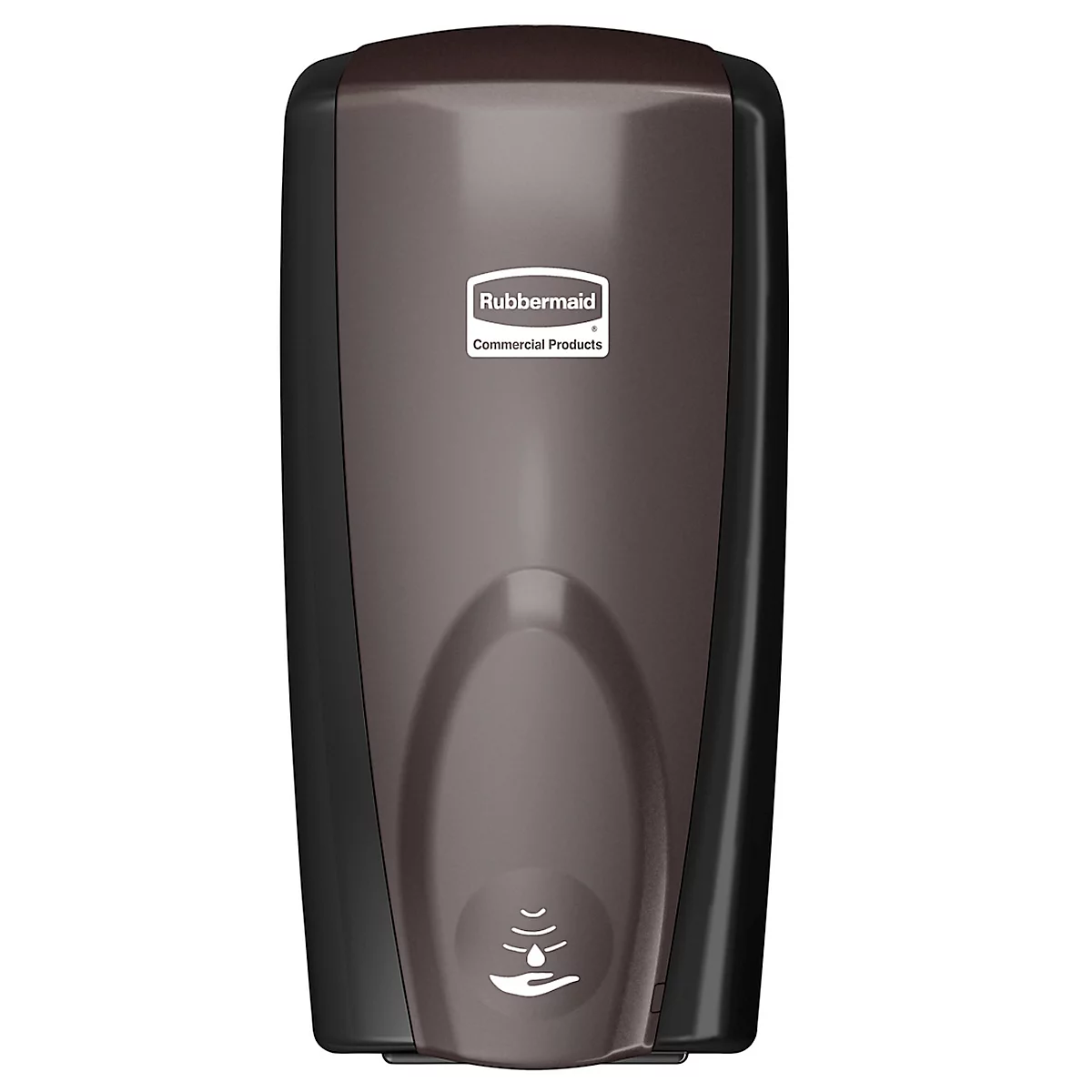 Zeep- en ontsmettingsdispenser Rubbermaid AUTOFOAM, sensorgestuurd, 1100 ml, L 133 x B 131 x H 276 mm, kunststof, zwart