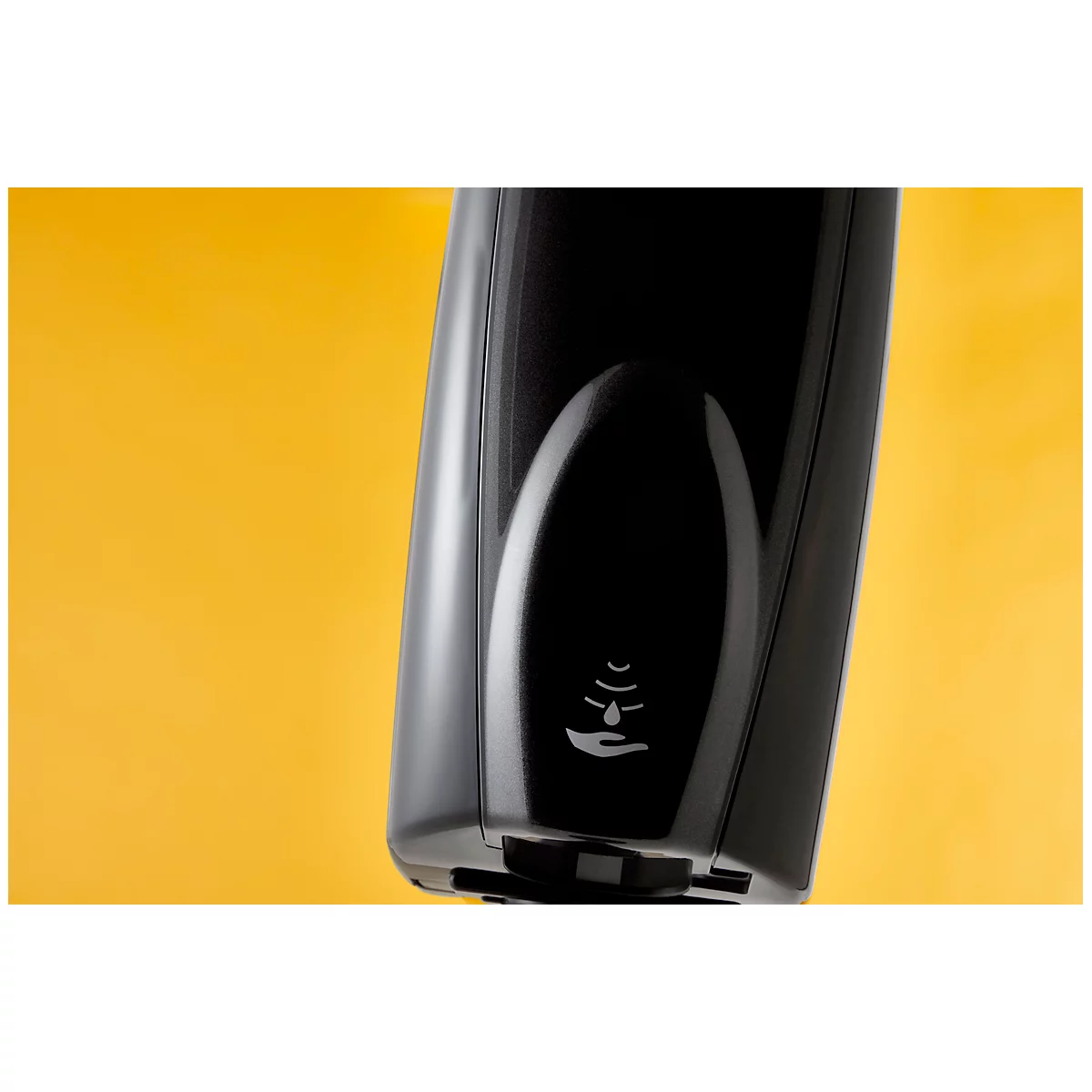Zeep- en ontsmettingsdispenser Rubbermaid AUTOFOAM, sensorgestuurd, 1100 ml, L 133 x B 131 x H 276 mm, kunststof, zwart