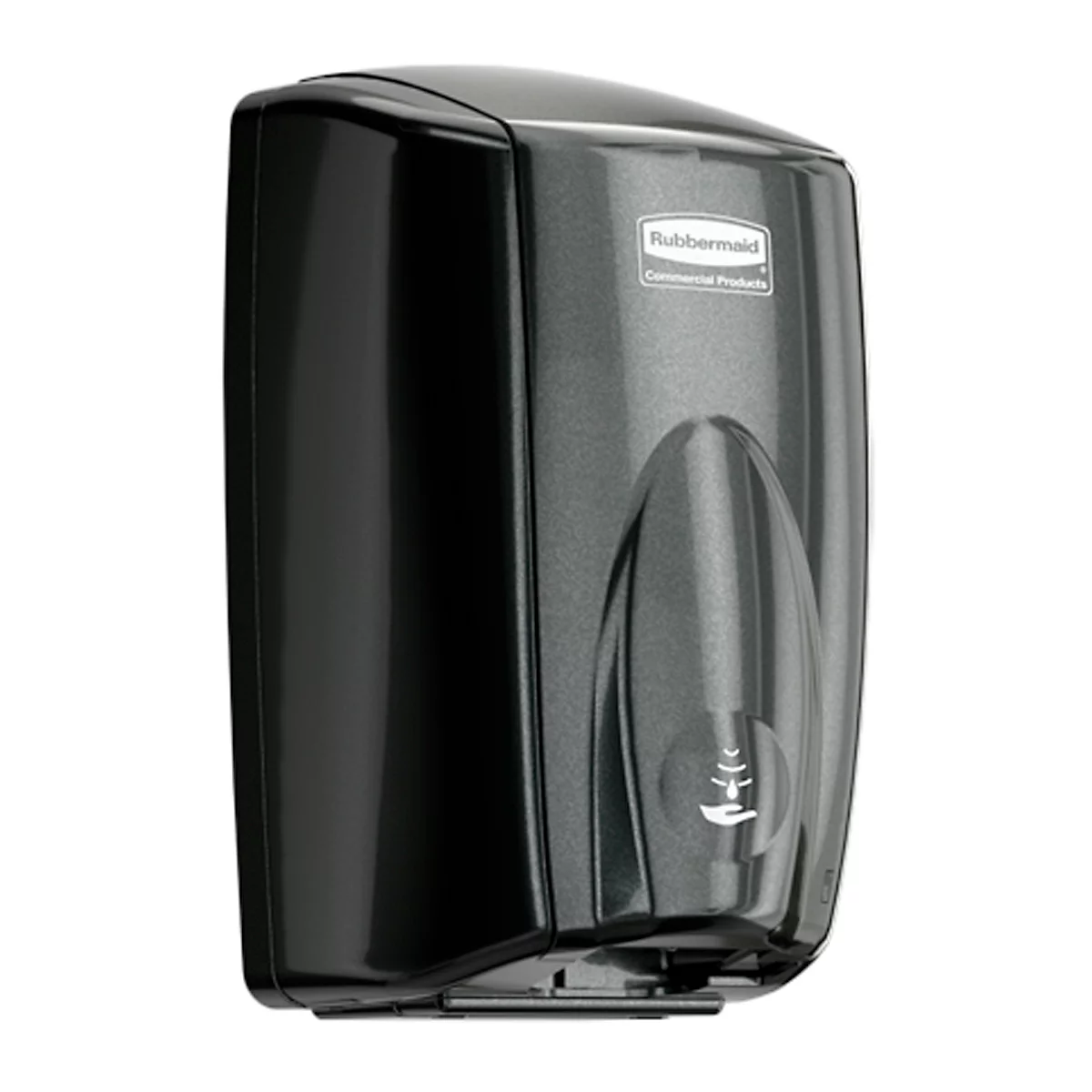 Zeep- en ontsmettingsdispenser Rubbermaid AutoFoam, sensorgestuurd, 500 ml, L 140 x B 133 x H 253 mm, kunststof, zwart