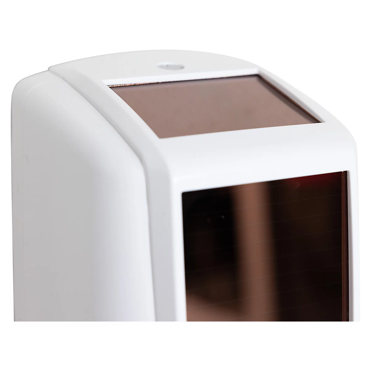Zeep- en ontsmettingsdispenser Rubbermaid LumeCel, AutoFoam, 1100 ml, lichtbediend, automatisch &amp; aanraakvrij, voor wand/stand, wit