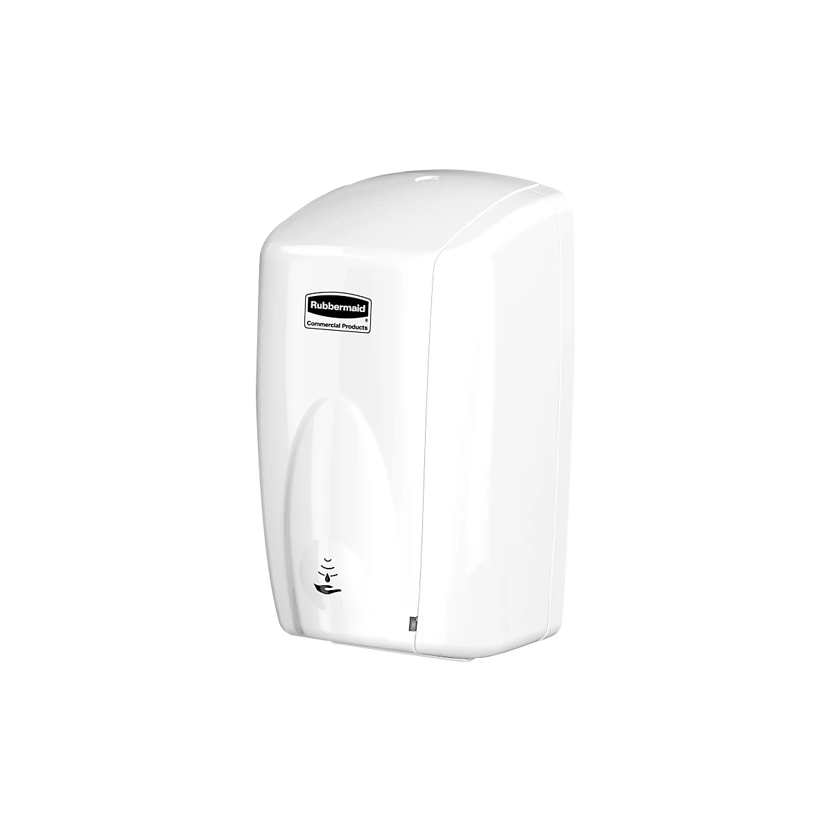 Zeep- en ontsmettingsmiddeldispenser Rubbermaid AutoFoam, sensorgestuurd, 500 ml, L 140 x B 133 x H 253 mm, kunststof, wit