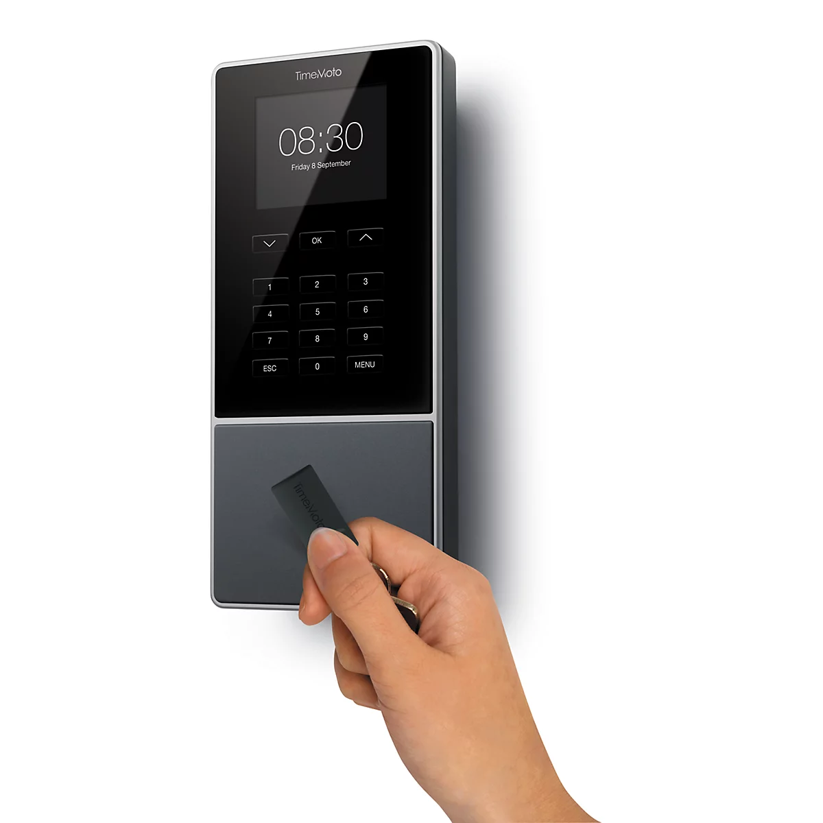Zeiterfassungssystem TimeMoto TM-616, für bis zu 200 Mitarbeiter + PC-Plus Software für Offline-Betrieb