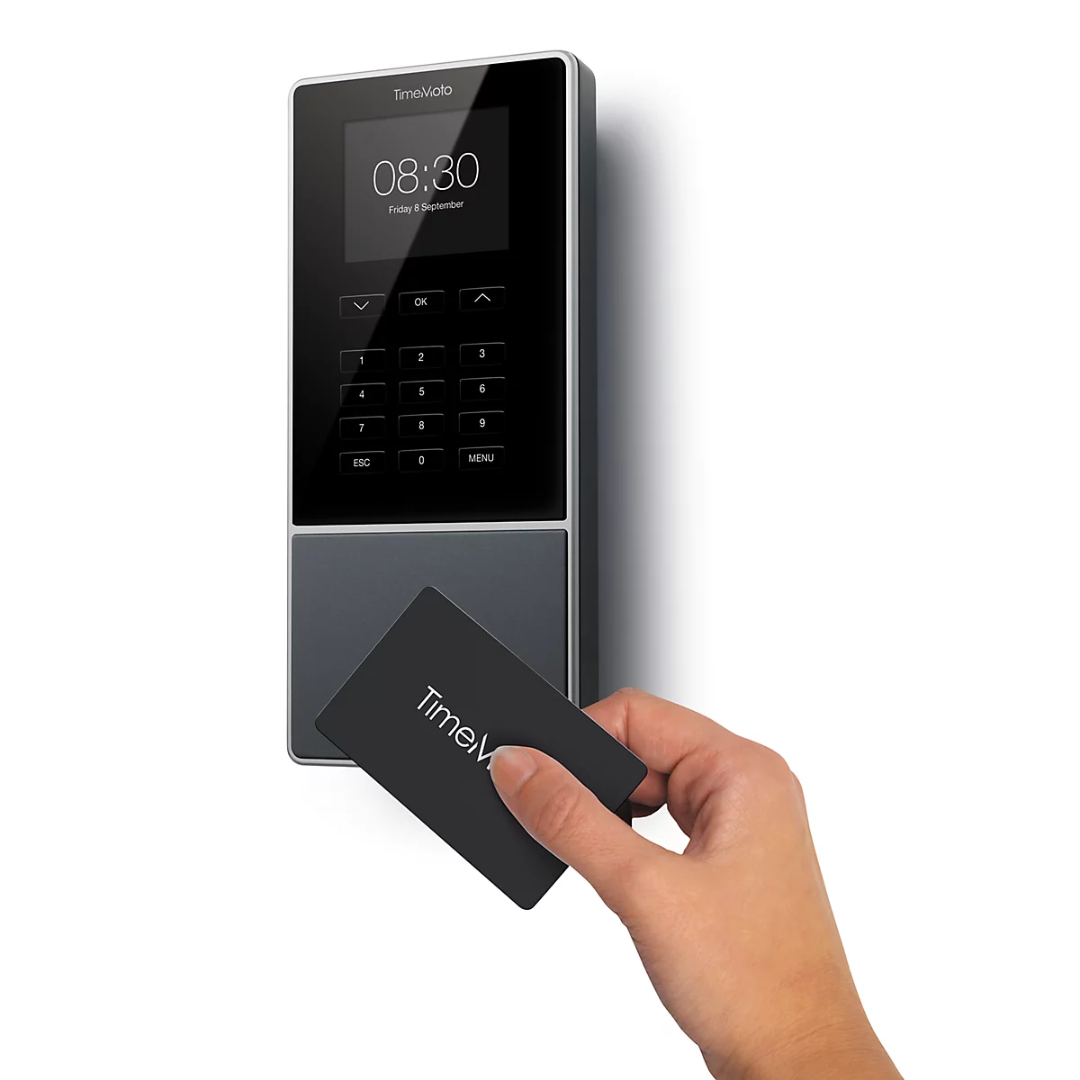 Zeiterfassungssystem TimeMoto TM-616, für bis zu 200 Mitarbeiter + PC-Plus Software für Offline-Betrieb