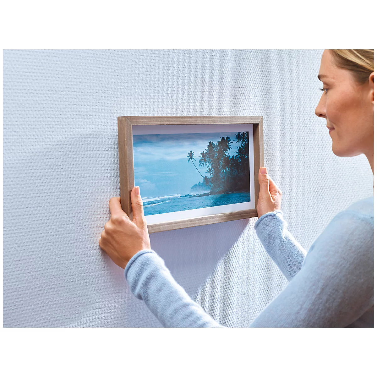 Zelfklevende spijker tesa®, voor behang &amp; pleister, kleefkracht tot 0,5 kg, afneembaar, 2 stuks
