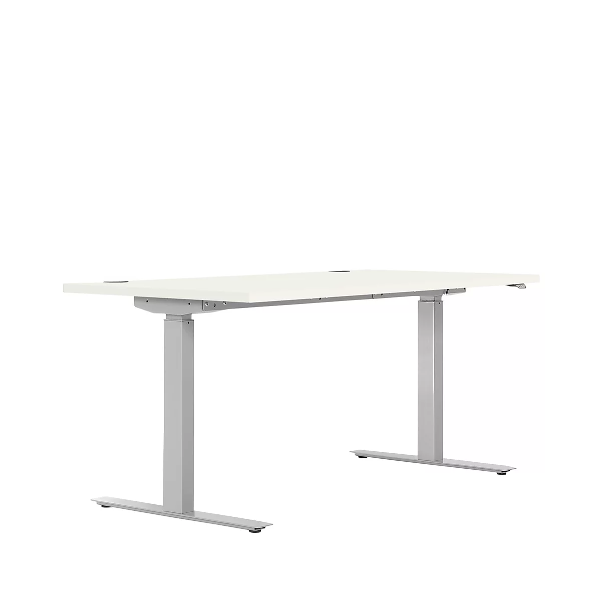 Zit-/stawerkplek, B 1600 mm, wit 