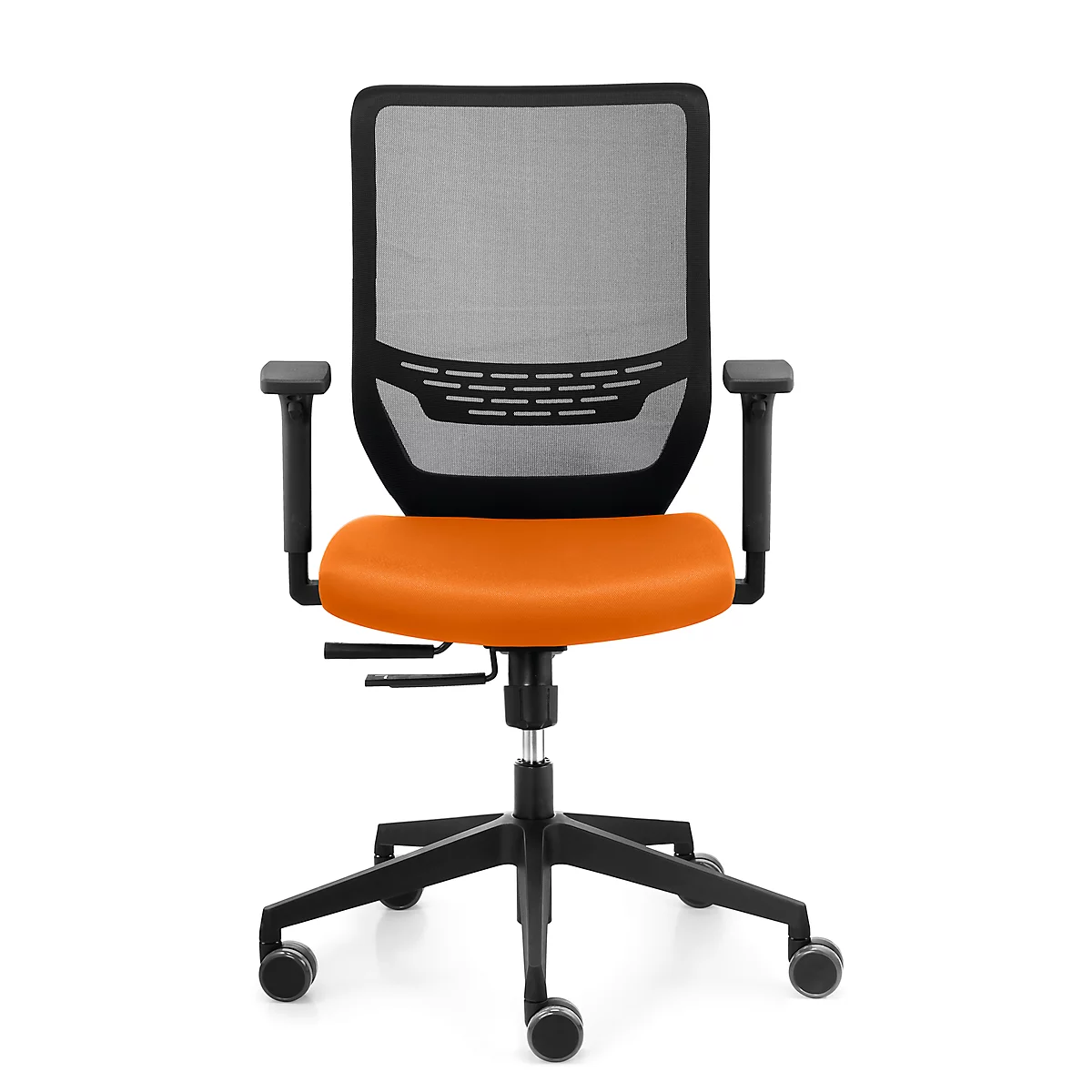 Zithoes, voor bureaustoel to-sync work, kan later worden aangebracht, oranje