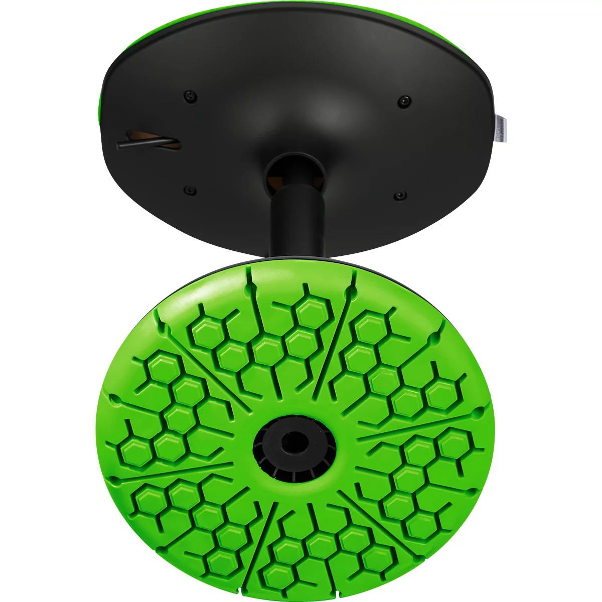 Zithulp/stahulp SSI Proline P 3D - ergonomisch - gepatenteerde onderkant voet - groen en zwart - ons merk Schäfer Shop Genius