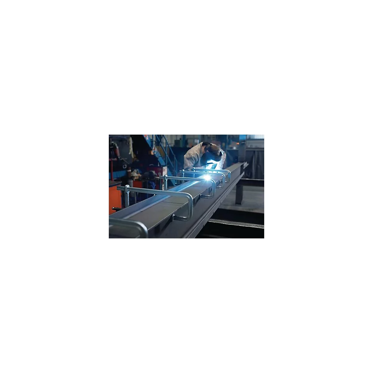 Zware klem SGU Klem w.300mm A.140mm knevel BESSEY