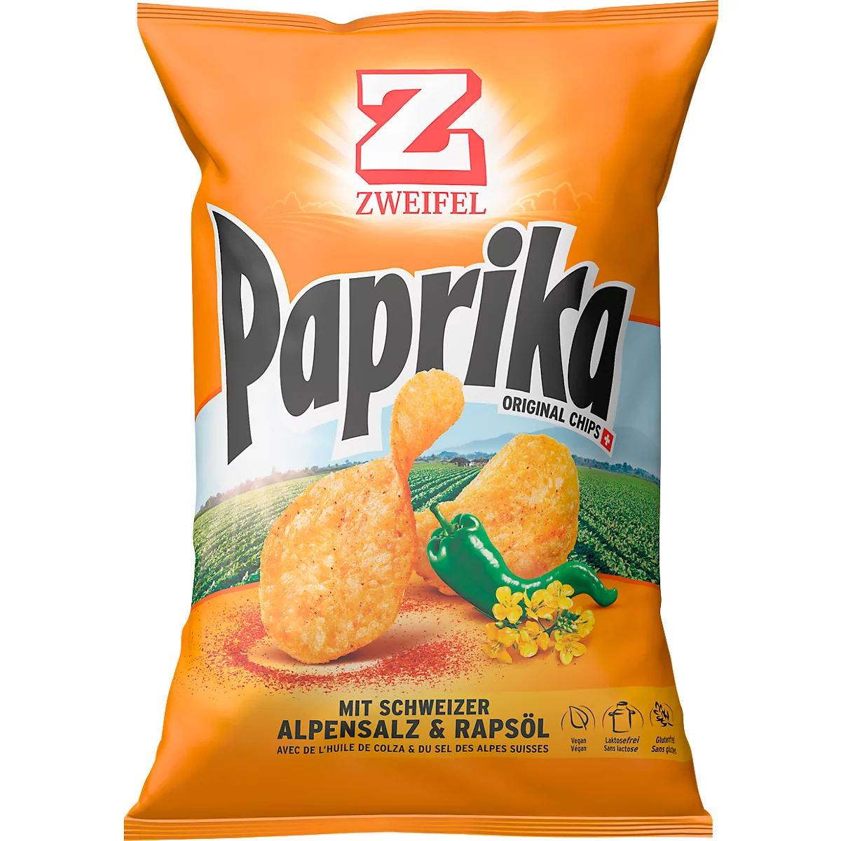 Zweifel Pommes Chips Paprika, 30 g
