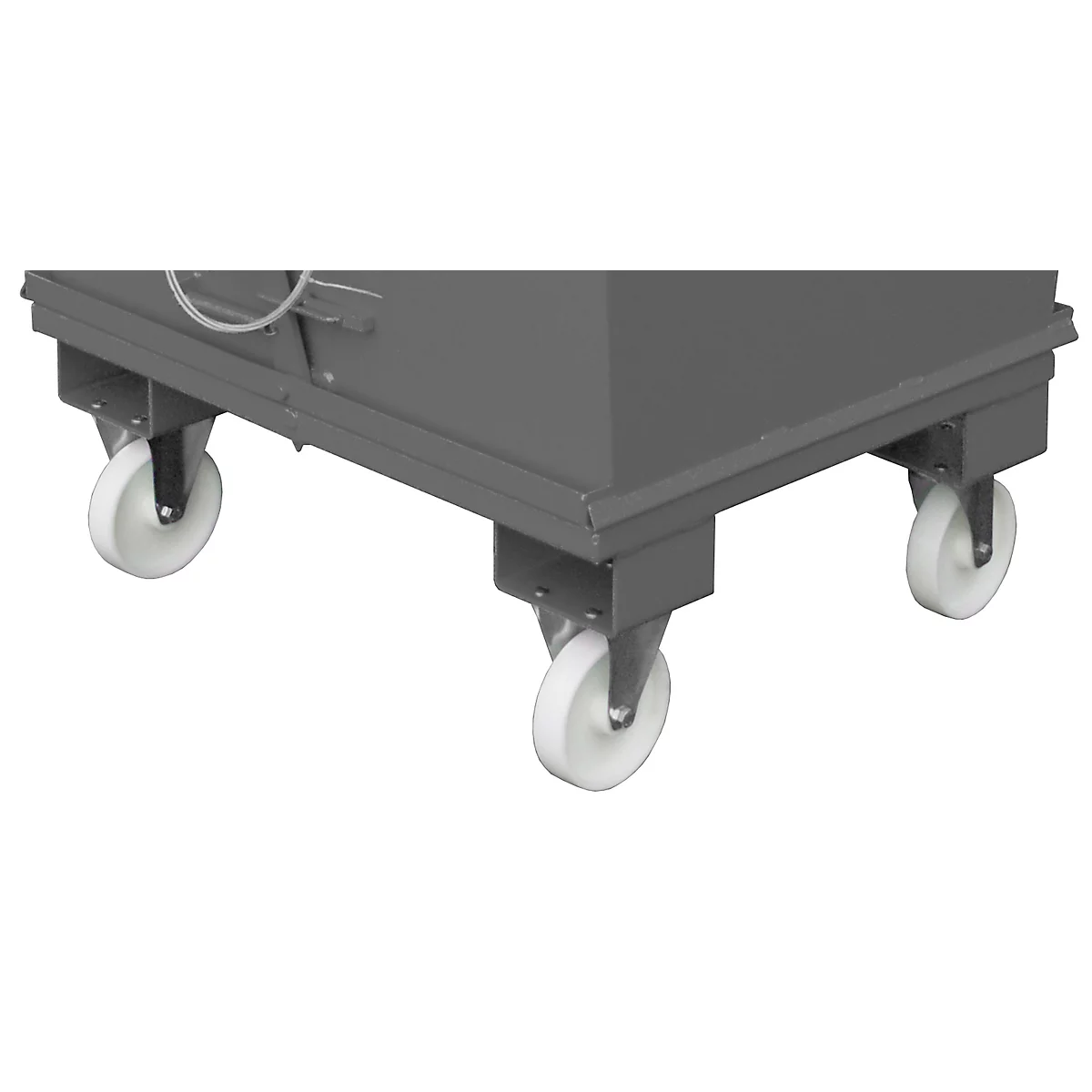 Zwenk- en bokwielen voor bodemklepcontainers BKB