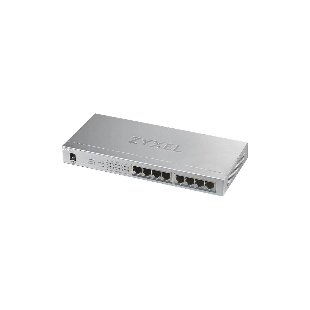 Zyxel GS1008HP - Switch - 8 Anschlüsse