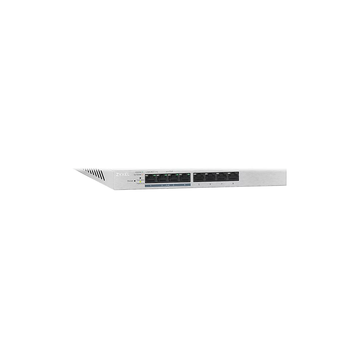 Zyxel GS1200-8HP v2 - Switch - 8 Anschlüsse - managed