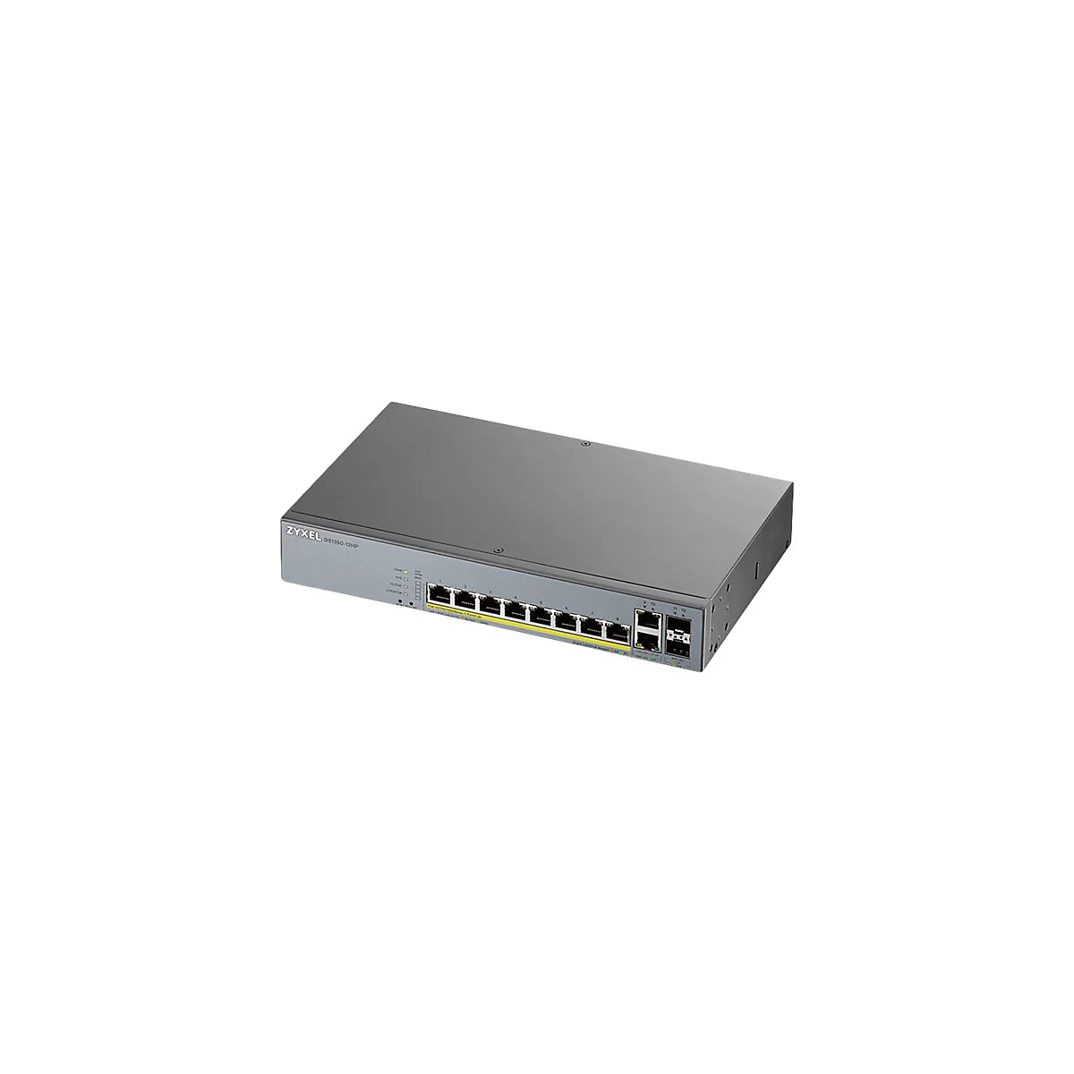 Zyxel GS1350-12HP - Switch - 8 Anschlüsse - Smart - an Rack montierbar