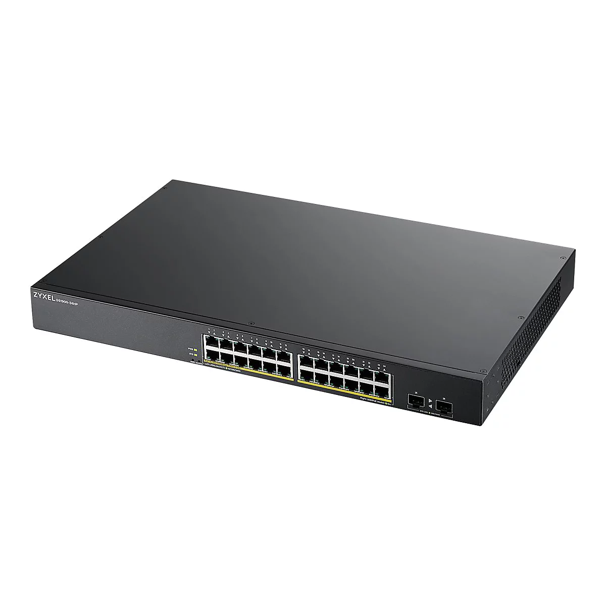 Zyxel GS1900-24HPv2 - Switch - Smart - 24 x 10/100/1000 (PoE) + 2 x 10/100/1000 - an Rack montierbar, wandmontierbar - PoE (170 W)