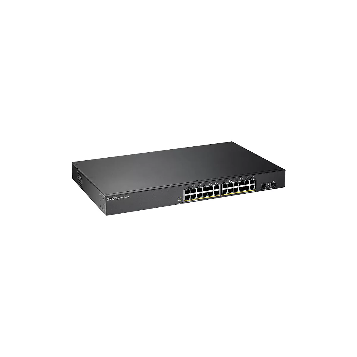 Zyxel GS1900-24HPv2 - Switch - Smart - 24 x 10/100/1000 (PoE) + 2 x 10/100/1000 - an Rack montierbar, wandmontierbar - PoE (170 W)