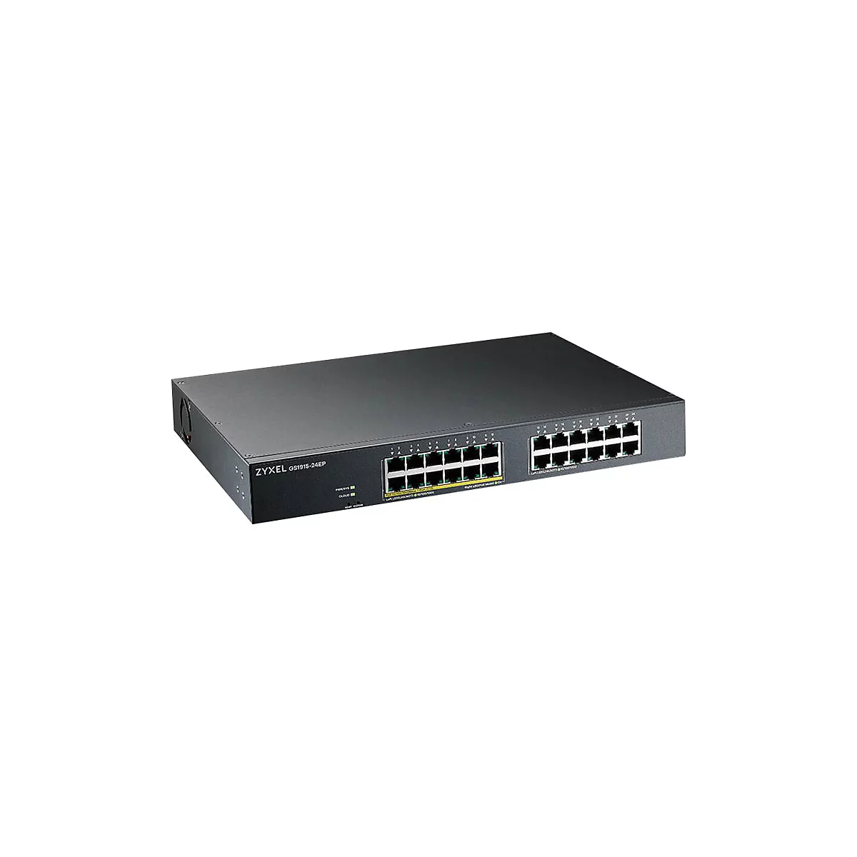 Zyxel GS1915 Series GS1915-24EP - Switch - kompatibel mit NebulaFLEX - Smart - 24 x 10/100/1000 (12 PoE) - Desktop, wandmontierbar