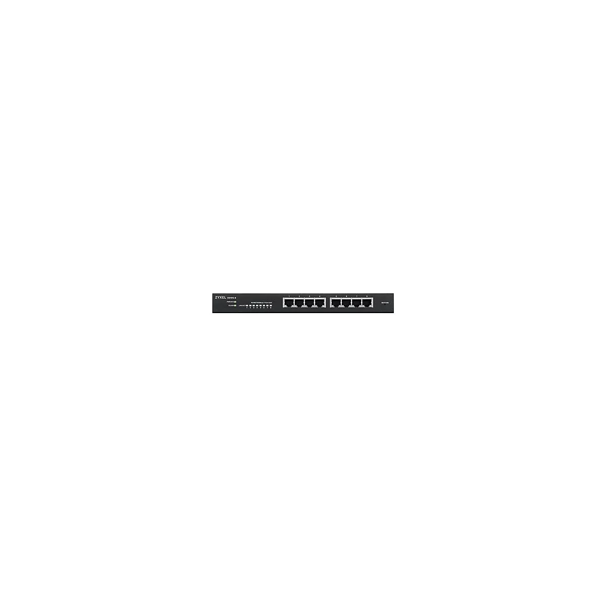 Zyxel GS1915 Series GS1915-8 - Switch - kompatibel mit NebulaFLEX - Smart - 8 x 10/100/1000 - Desktop, wandmontierbar