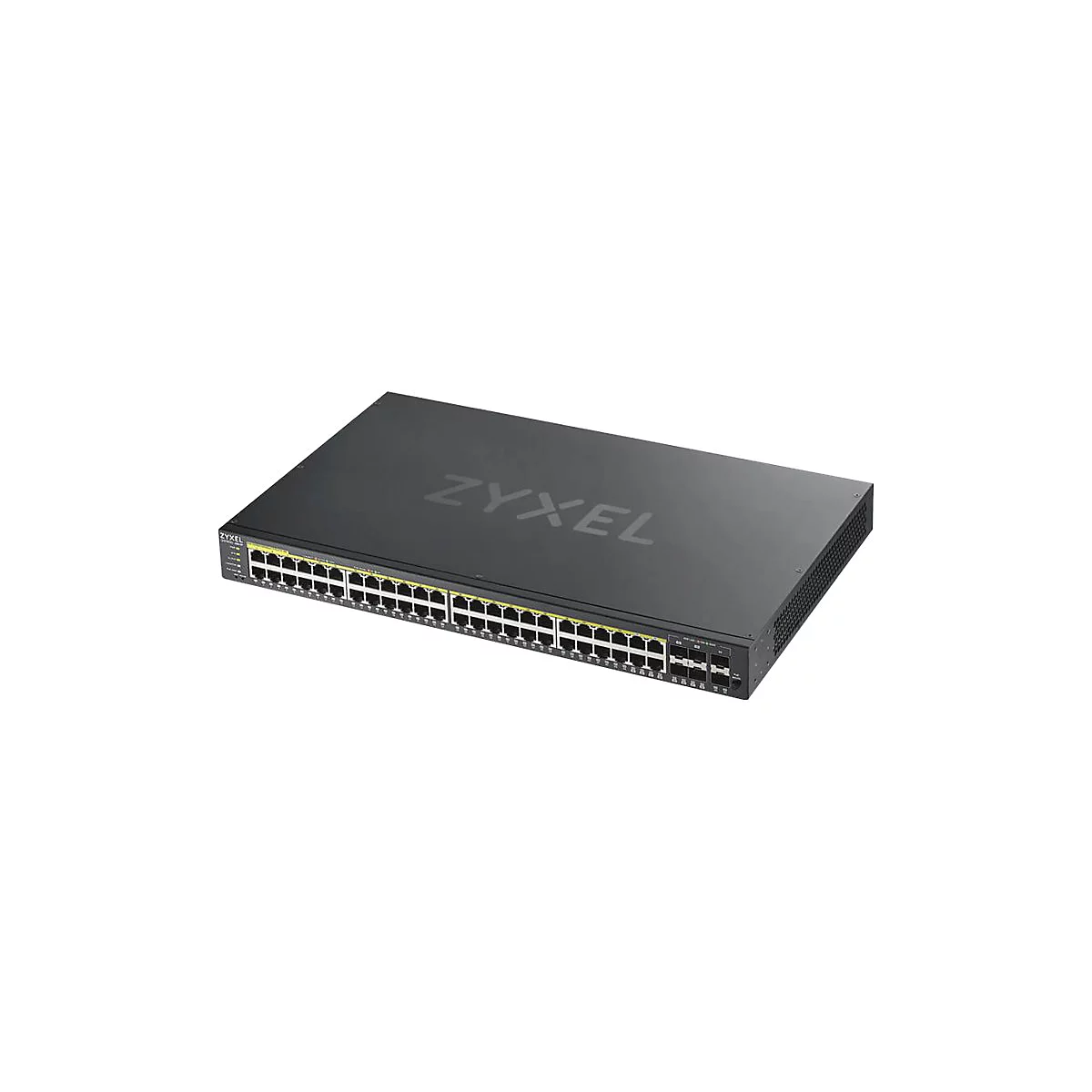 Zyxel GS1920-48HPv2 - Switch - Smart - 48 x 10/100/1000 (PoE+) + 4 x Kombi-Gigabit-SFP + 2 x Gigabit SFP - an Rack montierbar - PoE+ (375 W)