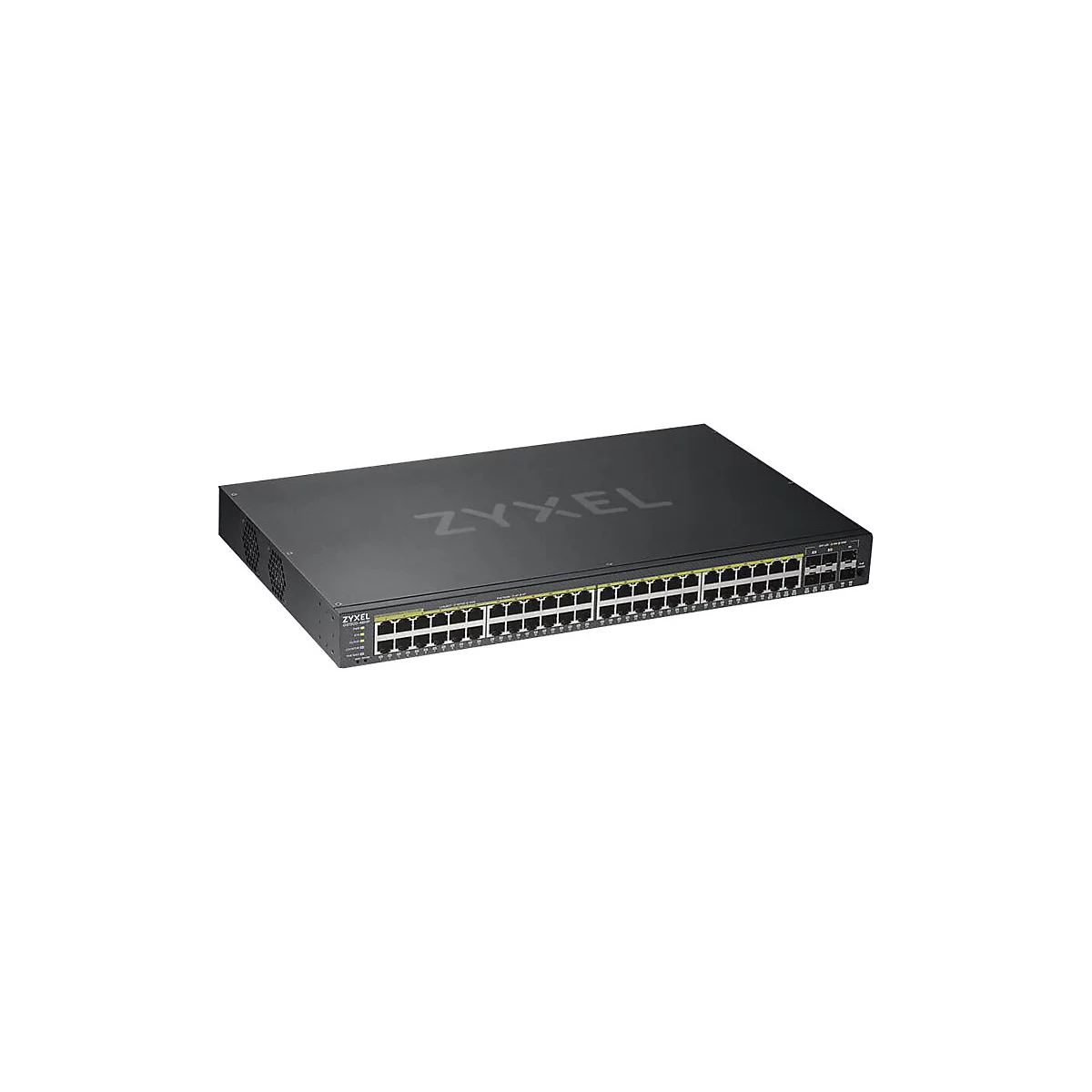 Zyxel GS1920-48HPv2 - Switch - Smart - 48 x 10/100/1000 (PoE+) + 4 x Kombi-Gigabit-SFP + 2 x Gigabit SFP - an Rack montierbar - PoE+ (375 W)