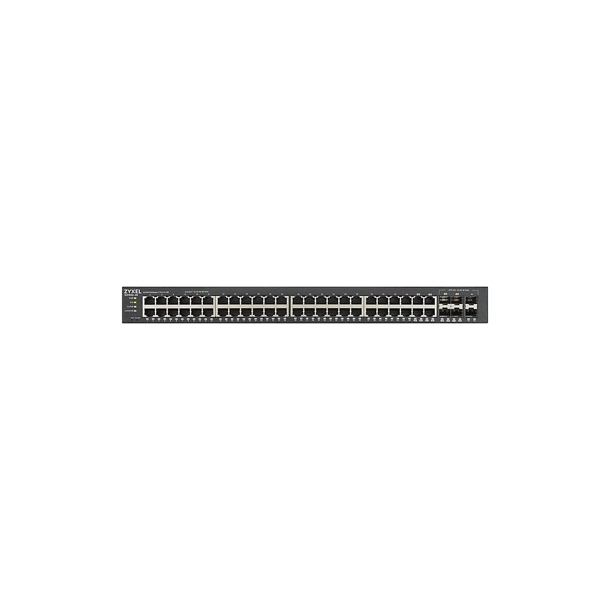 Zyxel GS1920-48v2 - Switch - 48 Anschlüsse - Smart - an Rack montierbar
