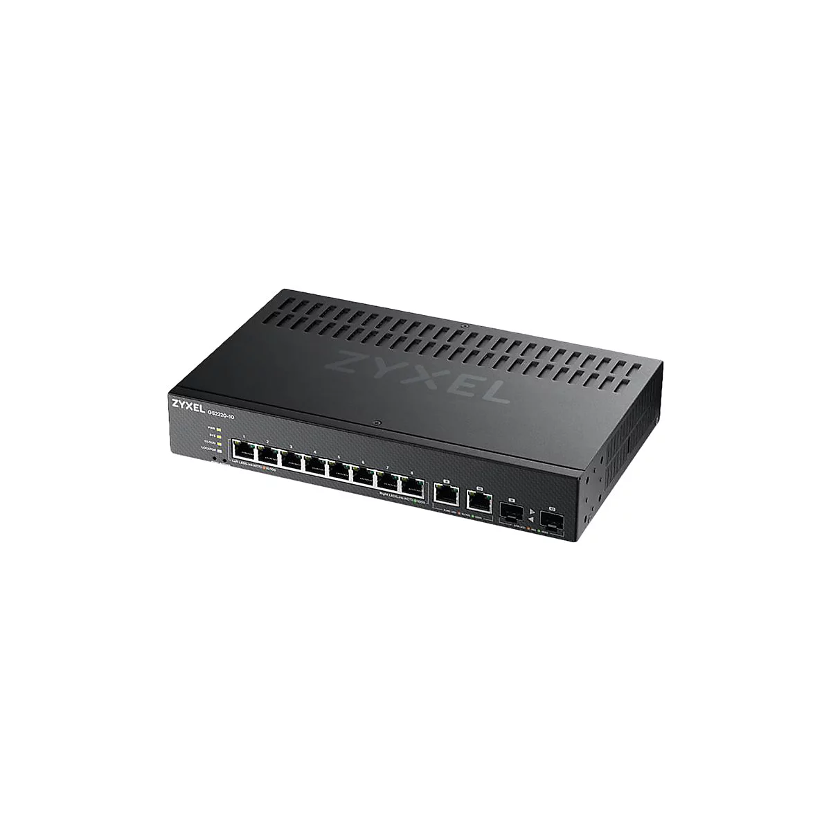 Zyxel GS2220-10 - Switch - 8 Anschlüsse - managed - an Rack montierbar