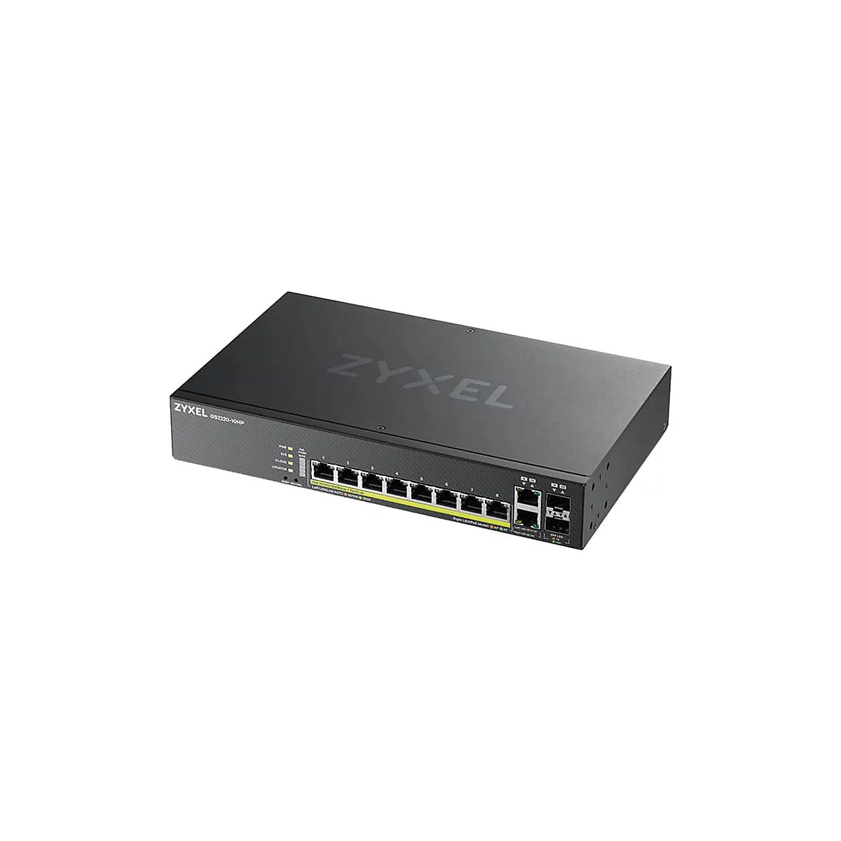 Zyxel GS2220-10HP - Switch - 8 Anschlüsse - managed - an Rack montierbar
