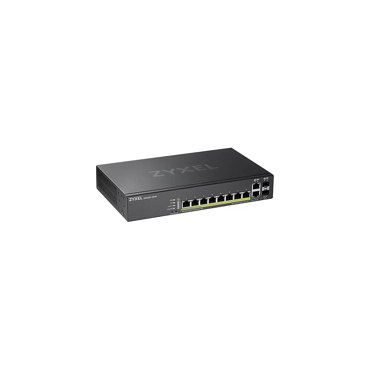Zyxel GS2220-10HP - Switch - 8 Anschlüsse - managed - an Rack montierbar