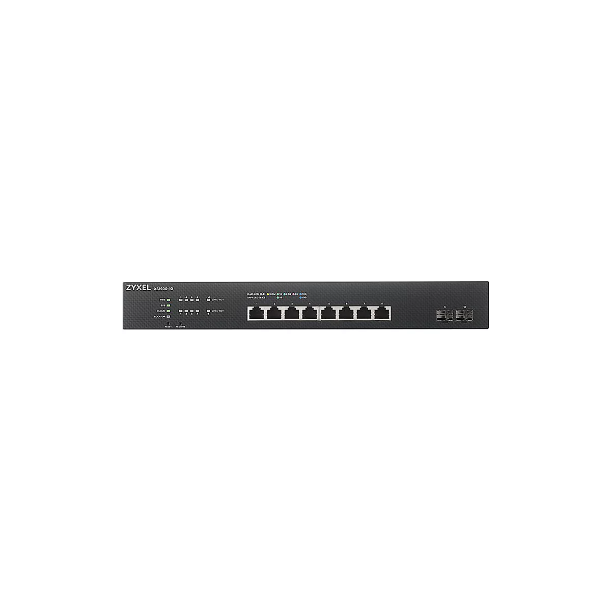 Zyxel XS1930-10 - Switch - 10 Anschlüsse - Smart - an Rack montierbar