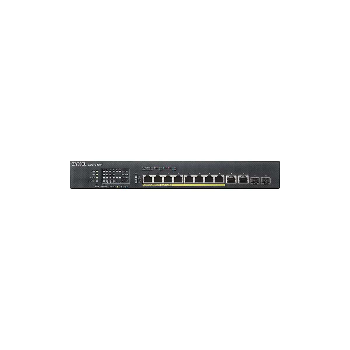 Zyxel XS1930-12HP - Switch - 12 Anschlüsse - Smart - an Rack montierbar